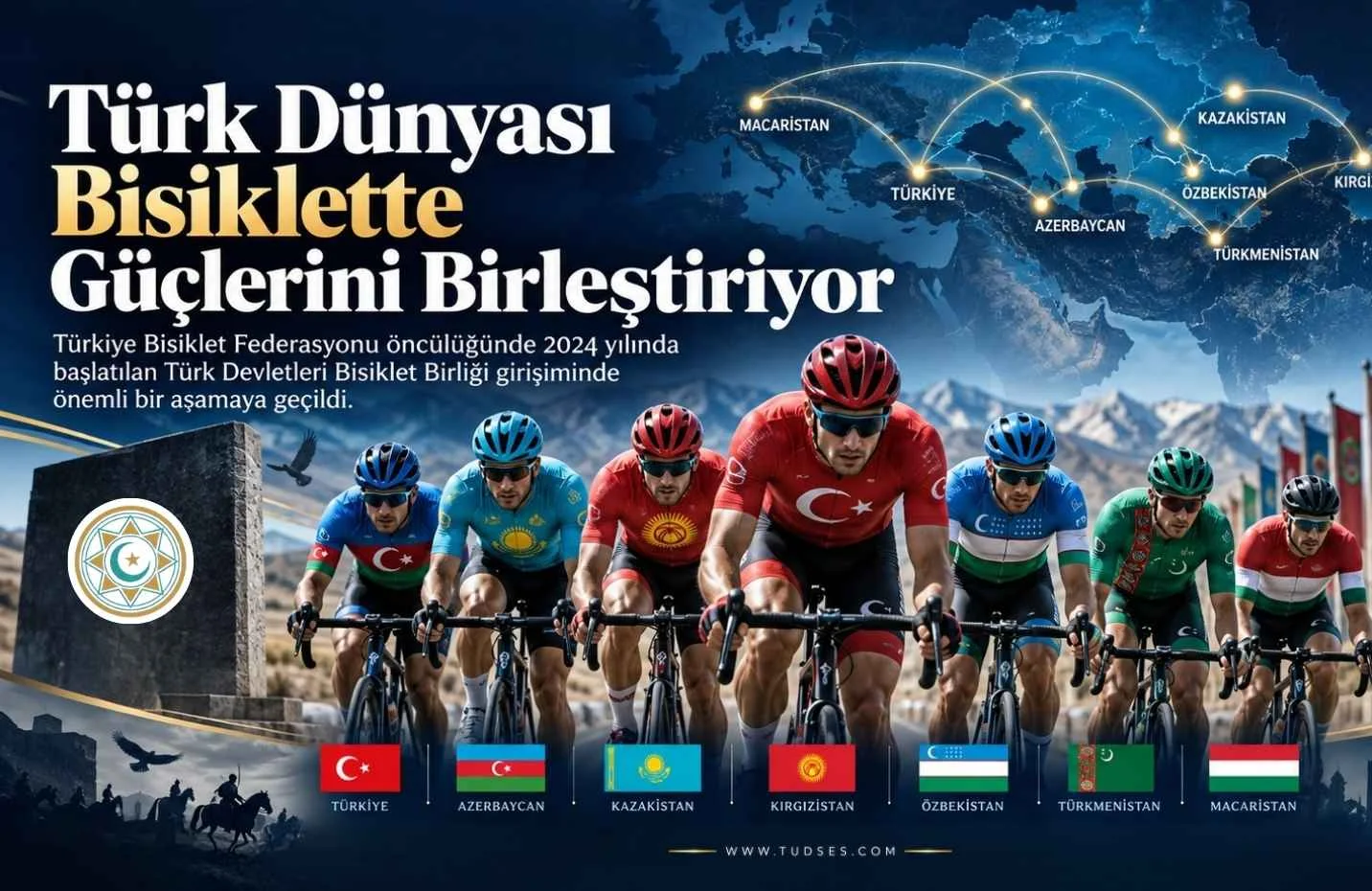 Türk Dünyası Bisiklette Güçlerini Birleştiriyor