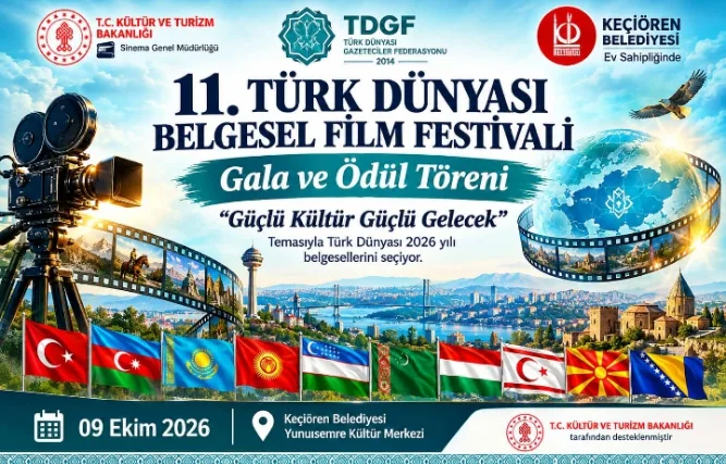 11.Türk Dünyası Belgesel Film Festivali Gala ve Ödül Töreni